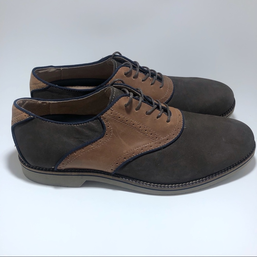 Bass Men Burlington Saddle Oxford Size 11D